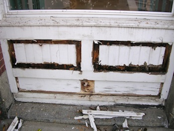 rotten siding